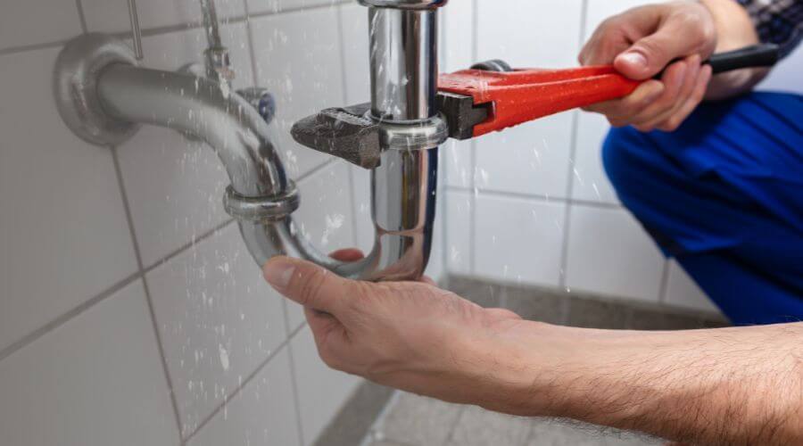Indoor tankless water heater installation in Melstone, MT